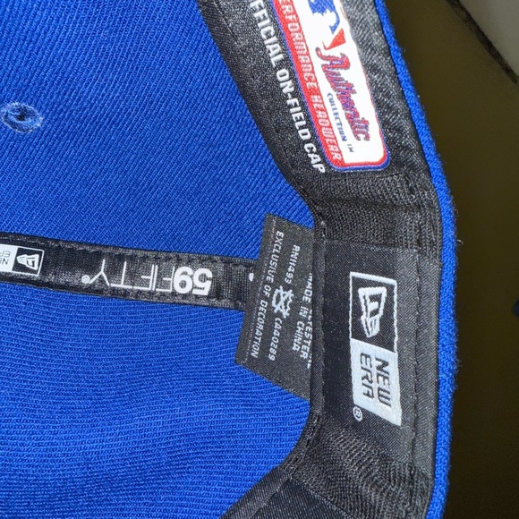 New York Mets New Era Royal Authentic Collection On Field 59FIFTY Fitted Hat - Picture 4 of 6